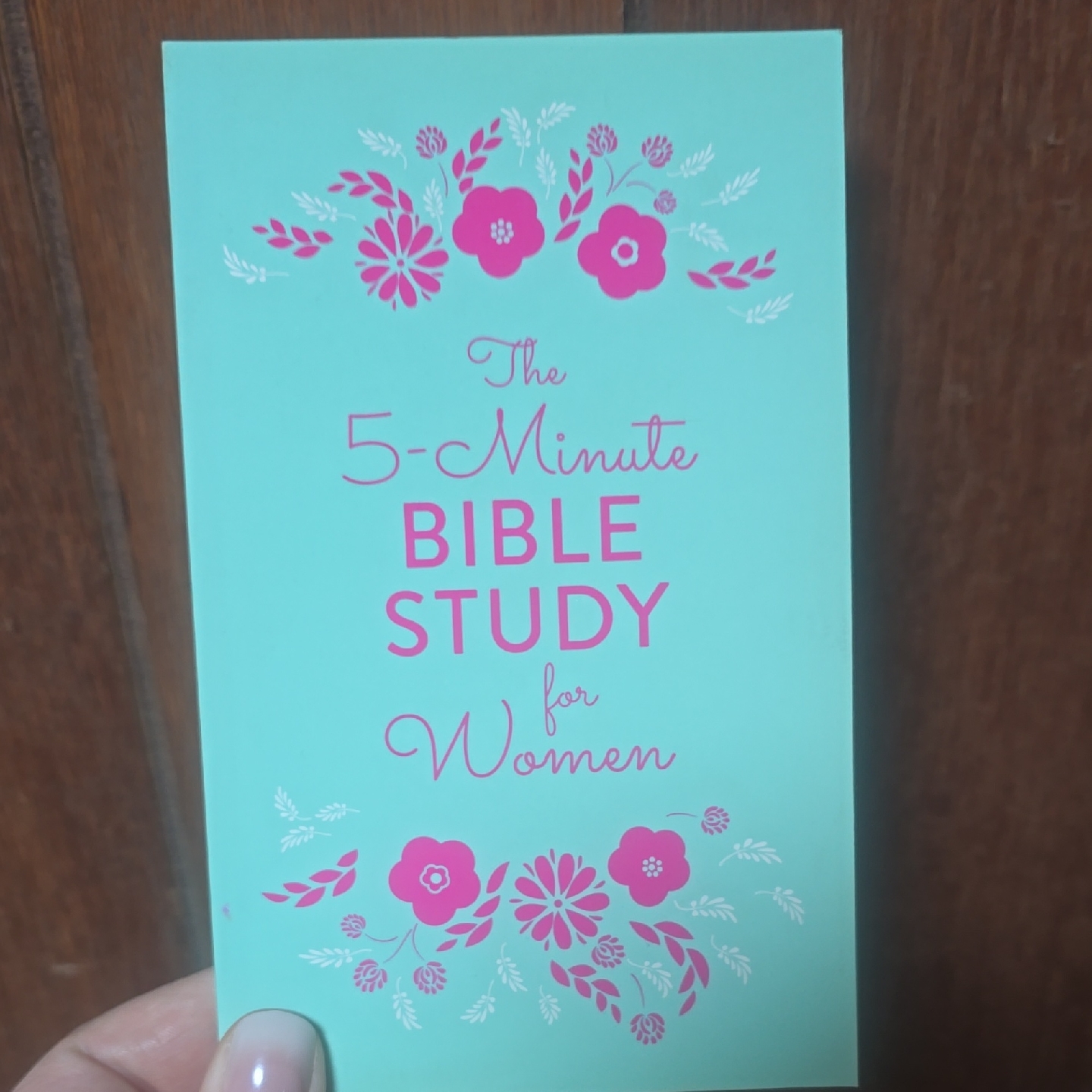 5Minute Bible Study For Women Book